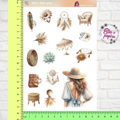 Duše v boho rytmu | Samolepky do diáře