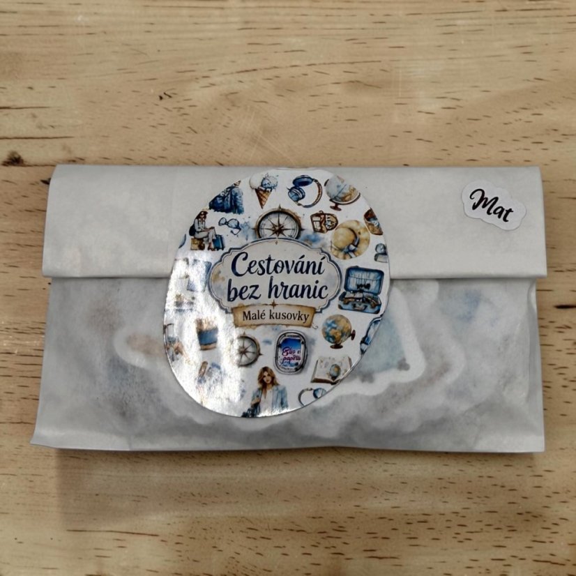 Cestování bez hranic | Malé kusové samolepky pro diář i scrapbook
