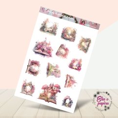 Pohádky ukryté mezi stránkami | Samolepky do diáře