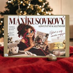 Maxikusovkový adventní kalendář