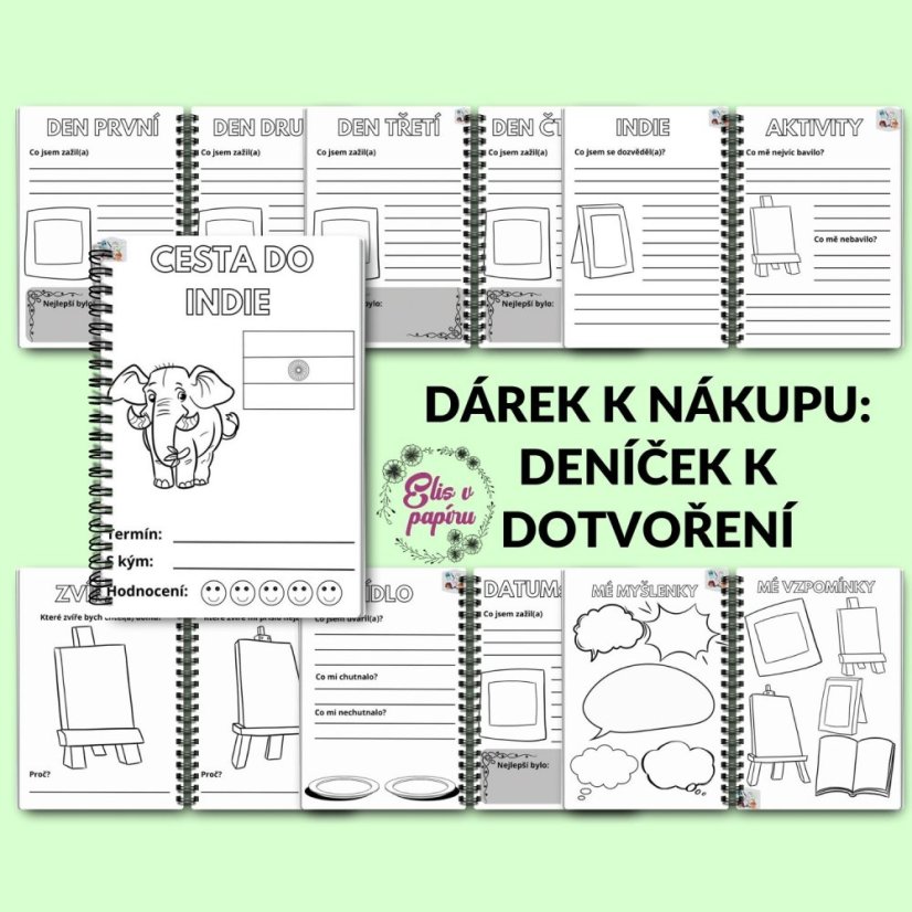 Cesta kolem světa do Austrálie - komplexní materiál plný pracovních listů, receptů, informací a nechybí i venkovní stezka