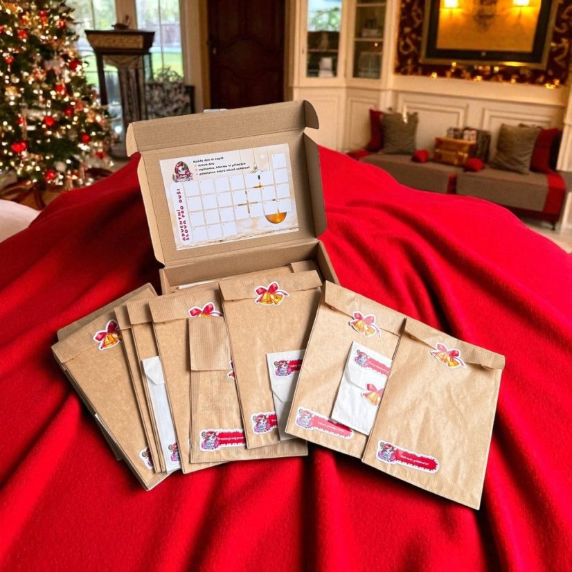 Motivační adventní kalendář | Advent se samolepkami