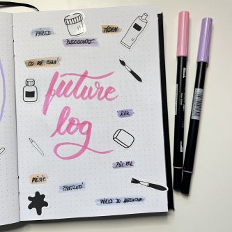Bujo výzva 6 - Future Log v bullet journalu: Tvá cesta k dlouhodobé organizaci