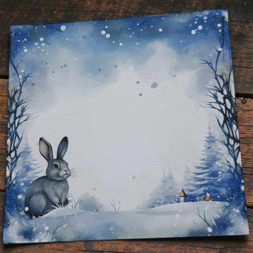 Zimní trhací bloček