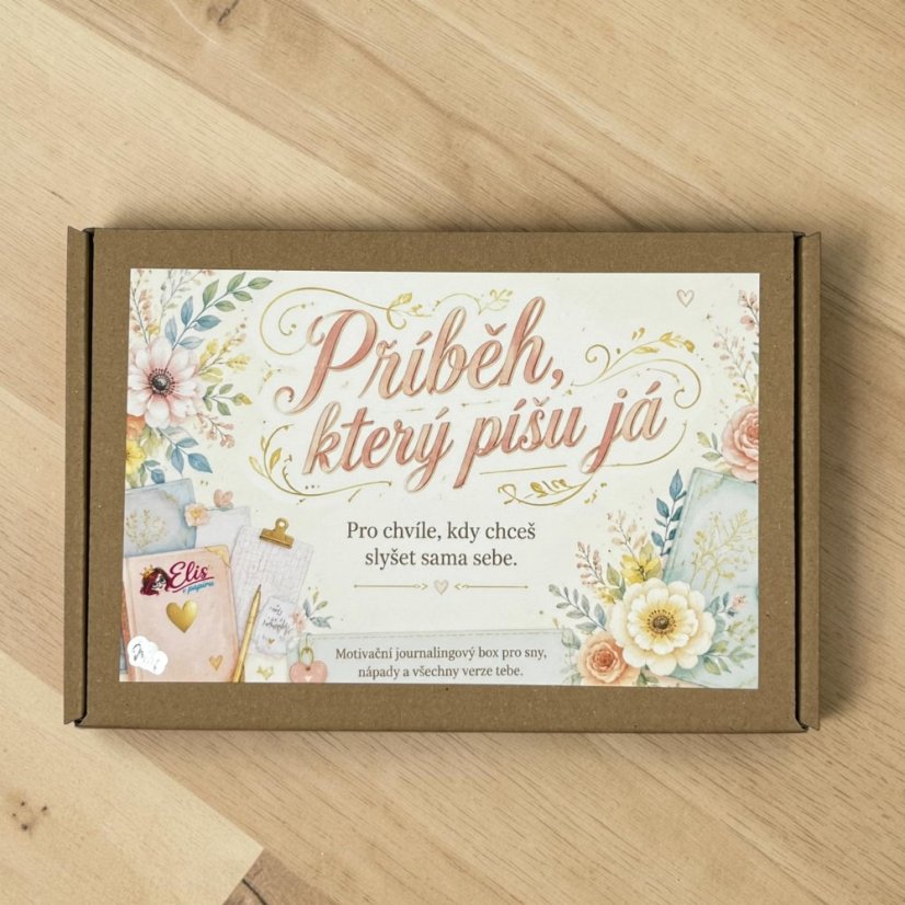 Příběh, který píšu já | Journalingová sada samolepek
