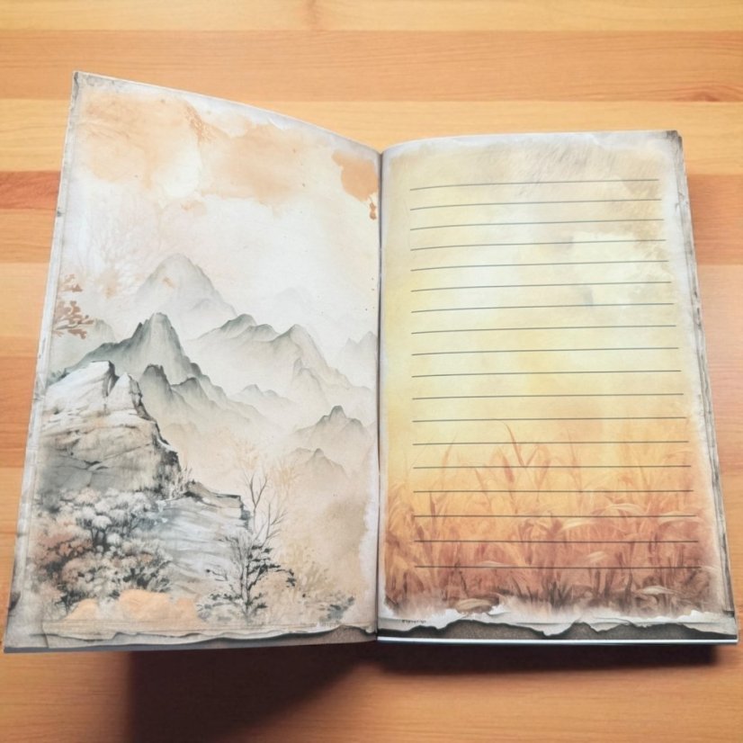 Vintage sešit Babí léto