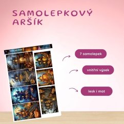 Kouzlo noci duchů | Samolepky do diáře - obrázkové boxy