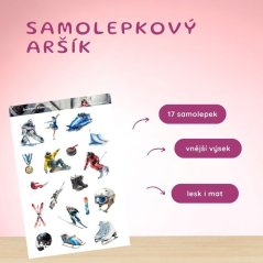Sportovní zimní hry | Samolepky do diáře | Limitka