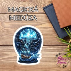 Magická medúza | Samolepka do diáře