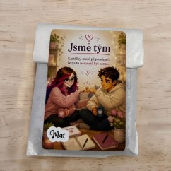 Jsme tým | Velké kusové samolepky afirmačních kartiček