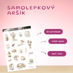 Naděje na prahu jara | Samolepky do diáře