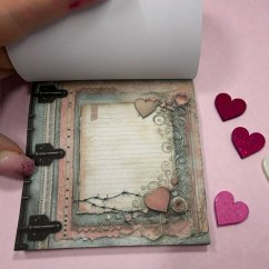 Trhací bloček se srdíčky | limitka