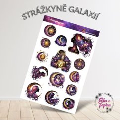 Strážkyně galaxií | Samolepky do diáře