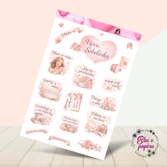 Výzva: Sebeláska | Samolepky do diáře