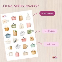 Nákupní košík | Ikonky | Menší funkční aršík