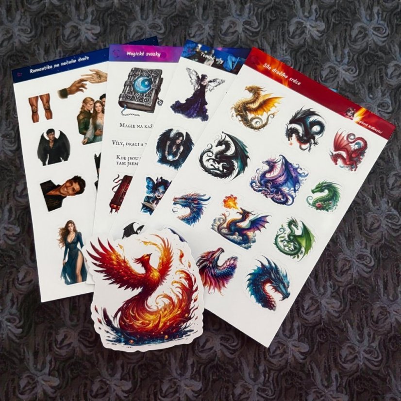 Fantasy knihomolka | Balíček z mystery boxu pro knihomolky