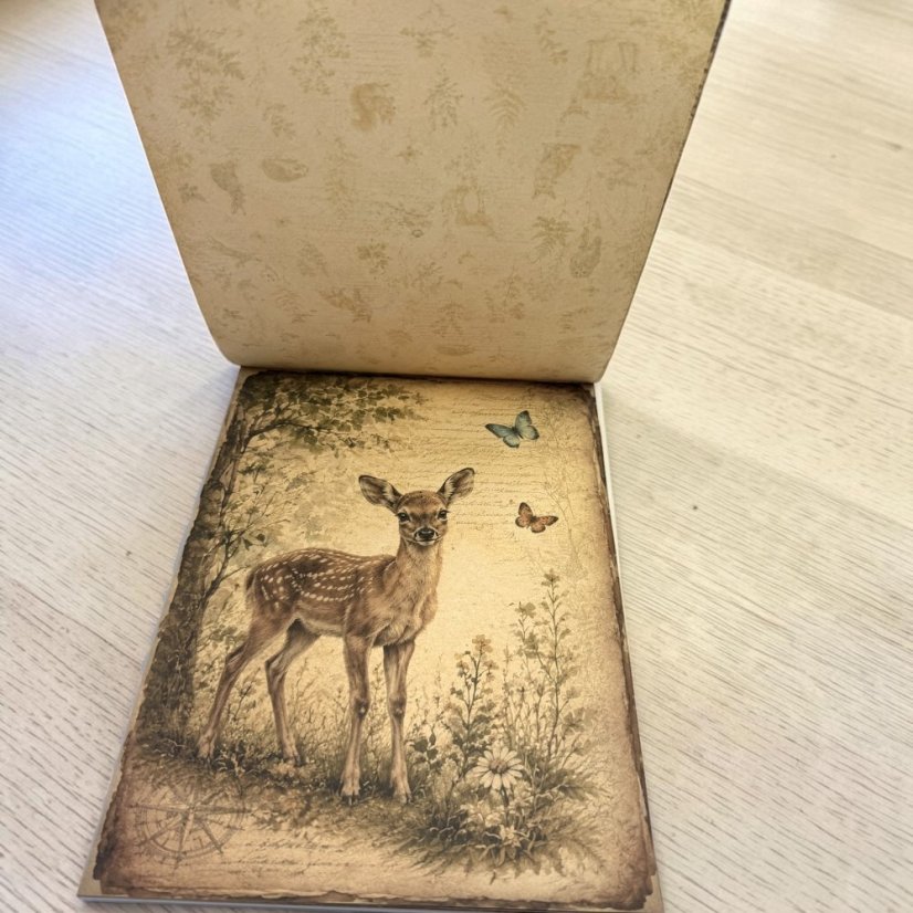 Lesní zvířátka | Sada na journaling a scrapbook