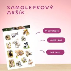 Psi | Samolepky do diáře | limitka