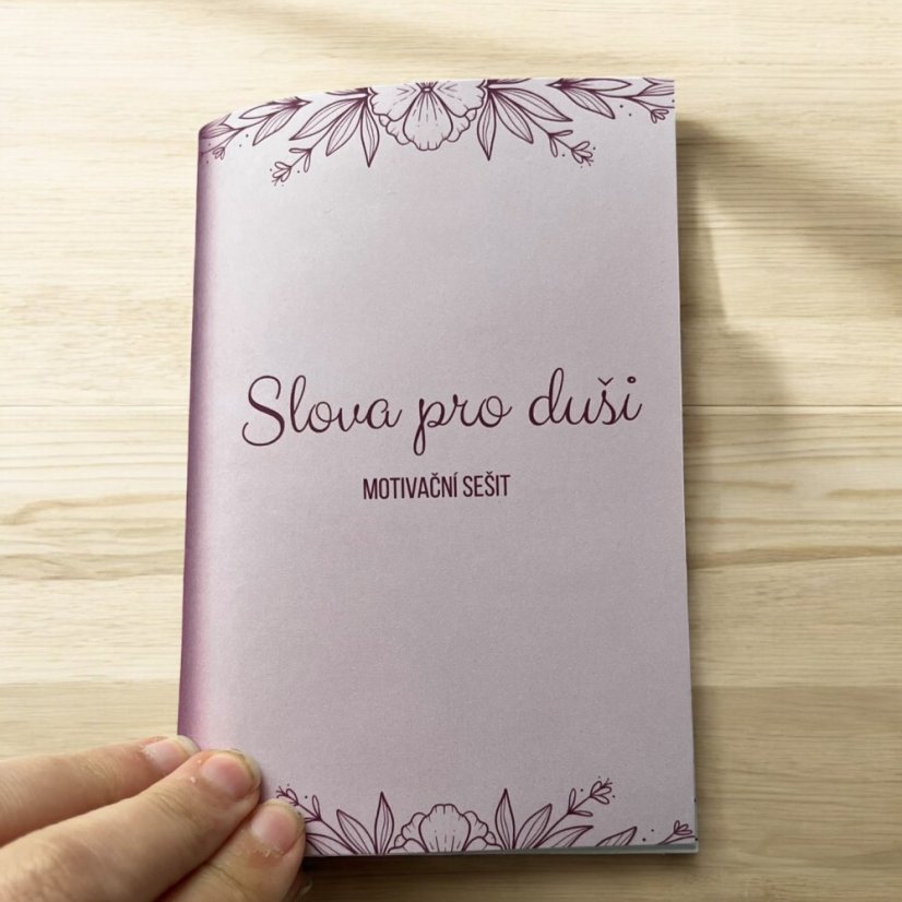 Slova pro duši | Motivační sešit