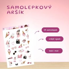 Když léto voní po zmrzlině | Samolepky do diáře