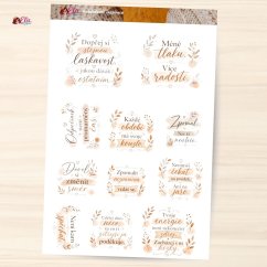 Každodenní inspirace | Samolepky s českými texty