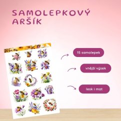Včelky | Samolepky do diáře