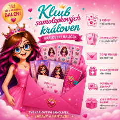 30denní členství v Klubu samolepkových královen s balíčkem