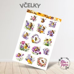 Včelky | Samolepky do diáře
