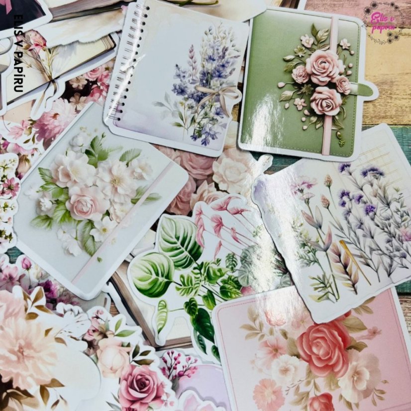 Milujeme plánování | Velké kusové samolepky do diáře i pro scrapbook