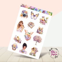 Jaro a probuzení | Samolepky do diáře