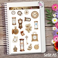 Cesty časem | Samolepky do diáře