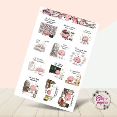 Mozeček nemozečkuje | Samolepky s českými texty
