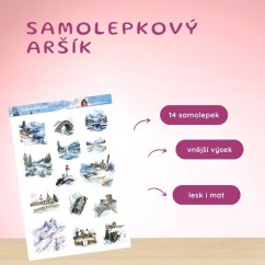 Když krajina mlčí | Samolepky do diáře