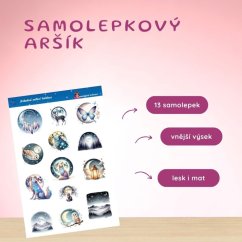 Hvězdná zvířecí kolekce | Samolepky do diáře