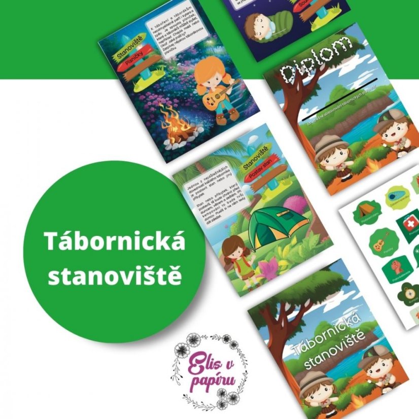 Na děti čeká 14 tábornických stanovišť, ve kterých si procvičí své tábornické dovednosti