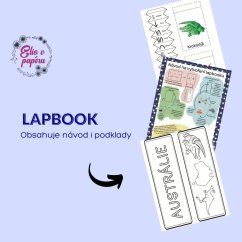 Lapbook na téma Austrálie od Elis v papíru