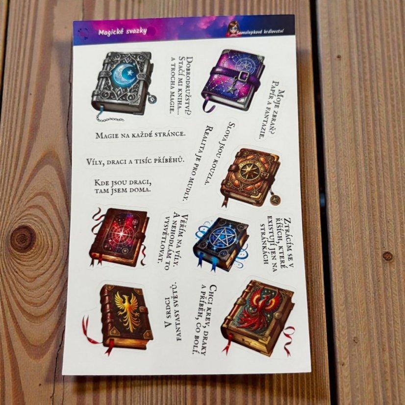 Fantasy knihomolka | Balíček z mystery boxu pro knihomolky