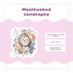 Tvůj čas je teď | Samolepka do diáře