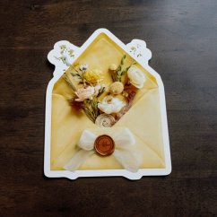 Kytice v dopise | Samolepka do diáře