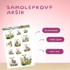 Jehňátka | Samolepky do diáře