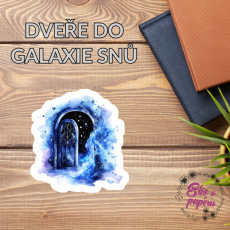 Dveře do galaxie snů | Samolepky do diáře