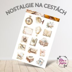 Nostalgie na cestách | Samolepky do diáře