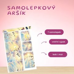 Ptáci v ranním světle | Samolepky do diáře - obrázkové boxy