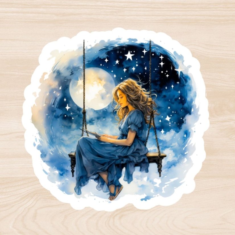 Houpačka mezi sny | Samolepky do diáře