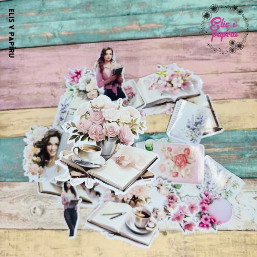 Milujeme plánování | Velké kusové samolepky do diáře i pro scrapbook
