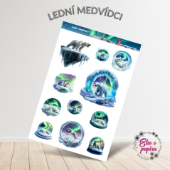 Lední medvídci | Samolepky do diáře