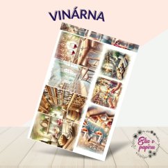 Vinárna | Samolepky do diáře - obrázkové boxy