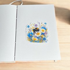 Čmelák | Maxi kusová samolepka pro diář i scrapbook