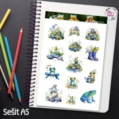 Žabí jezírko | Samolepky do diáře