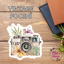 Vintage focení | Maxi kusová samolepka pro diář i scrapbook